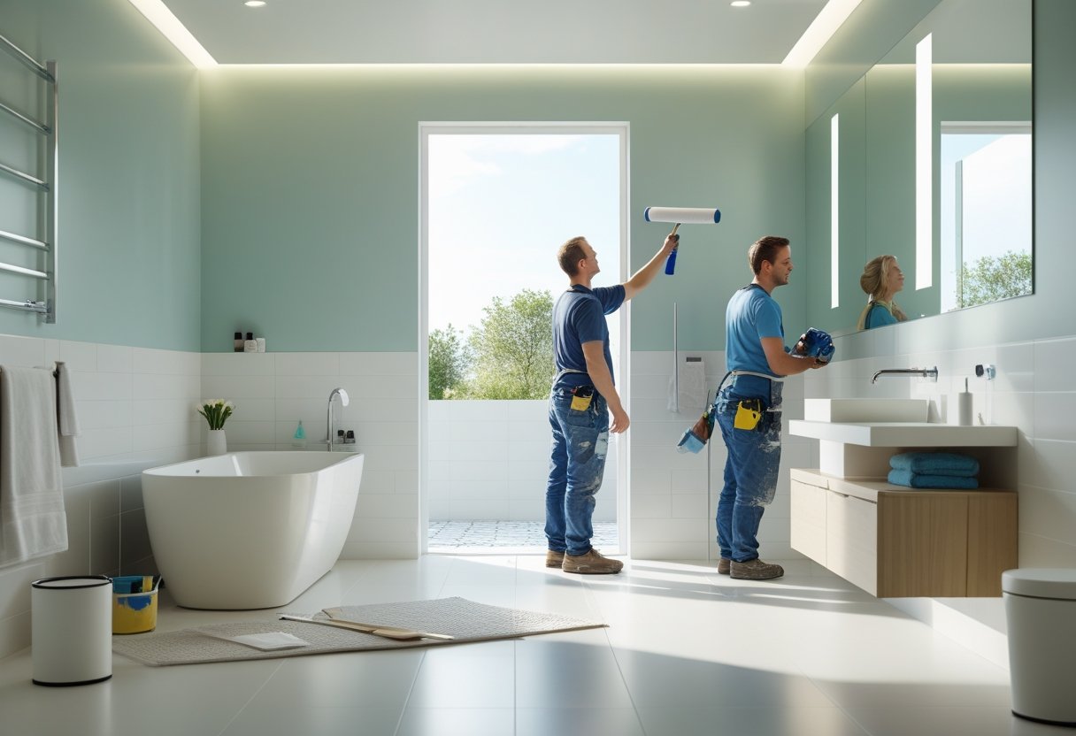 Sådan skaber du et nyt bademiljø med professionel malerhjælp i Nørresundby